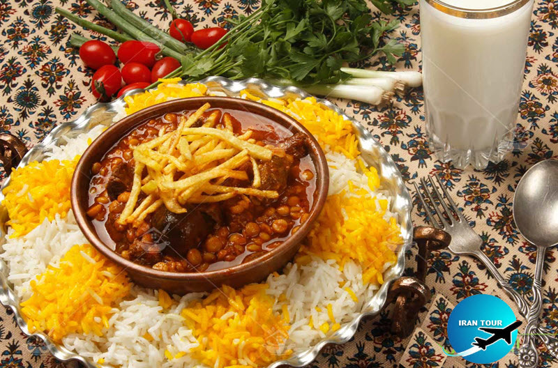 Another popular Iranian cuisine is Gheimeh Polo stew