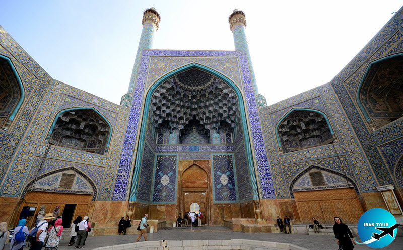 Abbasi Jame Mosque or Imam mosque Isfahan