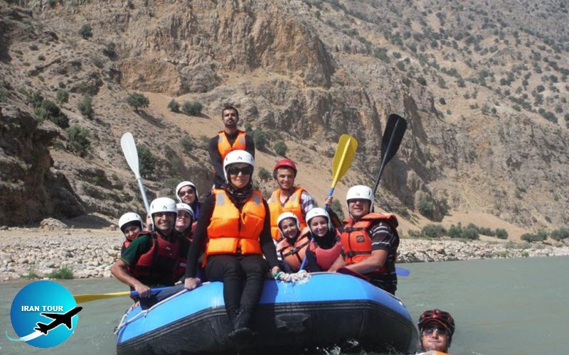 Armand River rafting Iran
