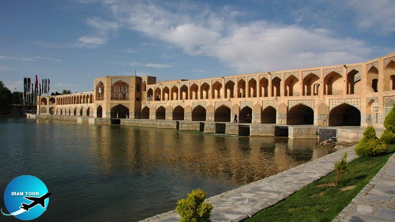 The bridges over Zayande Rood in Isfahan