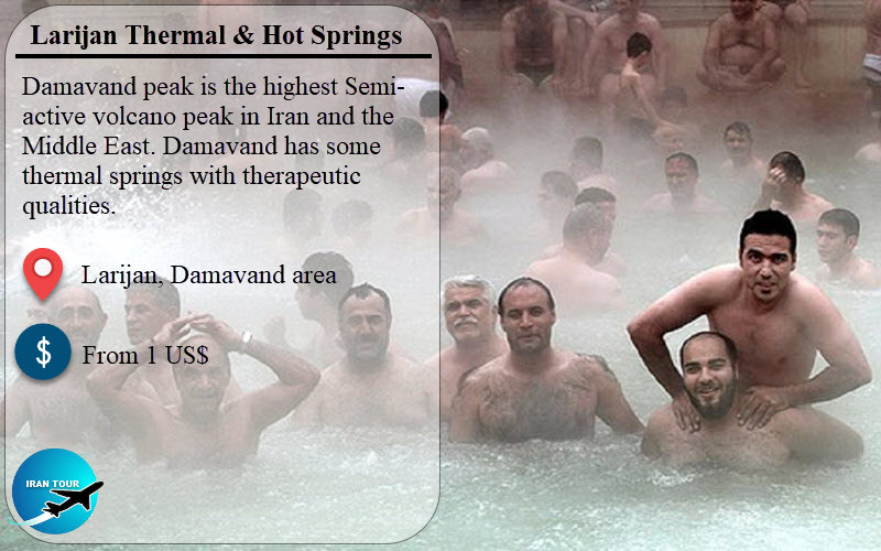 Larijan Thermal and Hot Springs