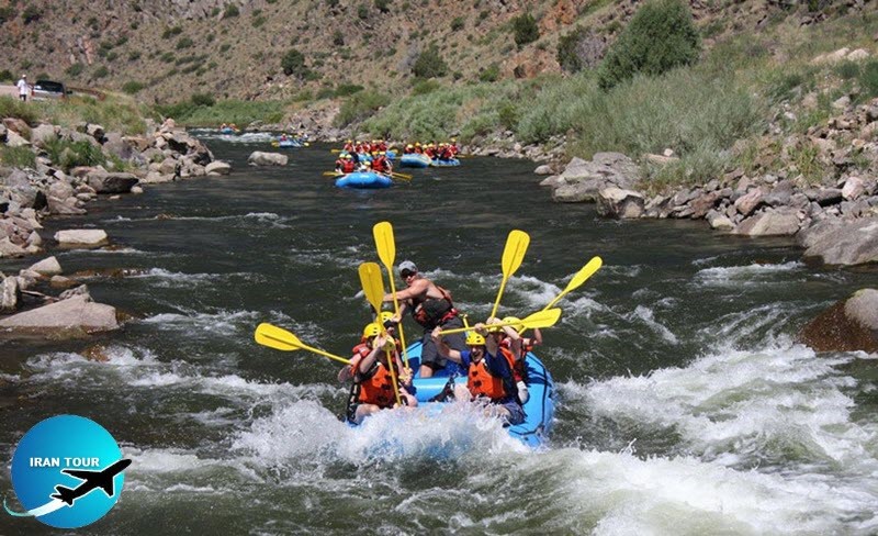 The best of Iran's river rafting are