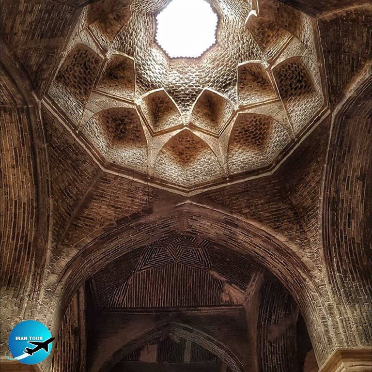 The original decoration of Atigh Great Mosque - Isfahan