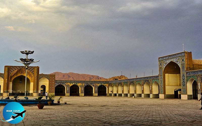 Malek Mosque Yard Kerman