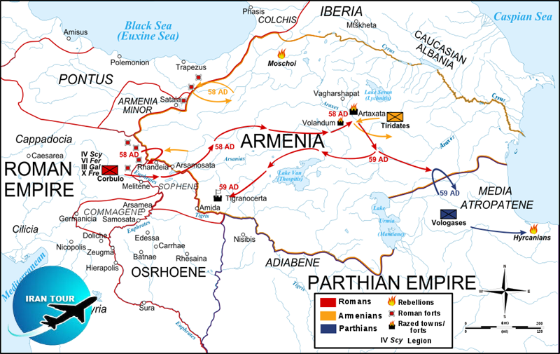 The mao of Parthian Empire