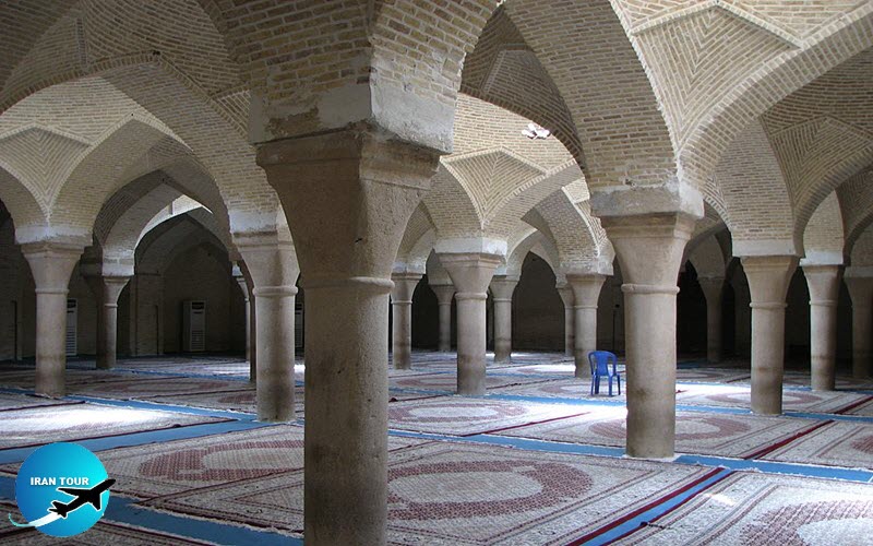 "New Mosque" or "Atabak Mosque" in Shiraz is the largest mosque in Iran