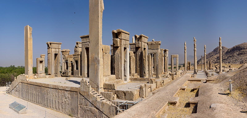 Palace of Darius in Persepolis Shiraz