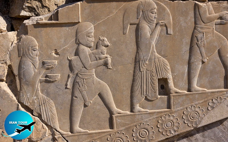 Palace of Darius basrelief