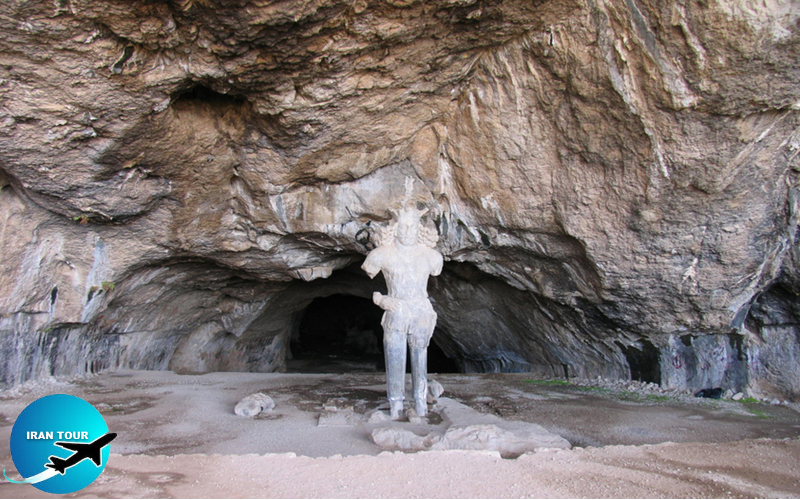 Shapur Cave and Statue