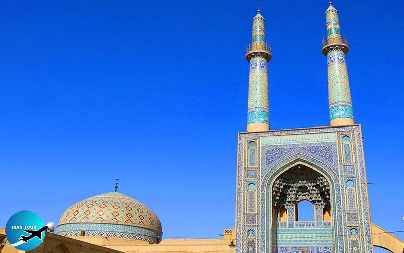 Jame mosque of Yazd- The best example of the  of Al-Muzaffar period