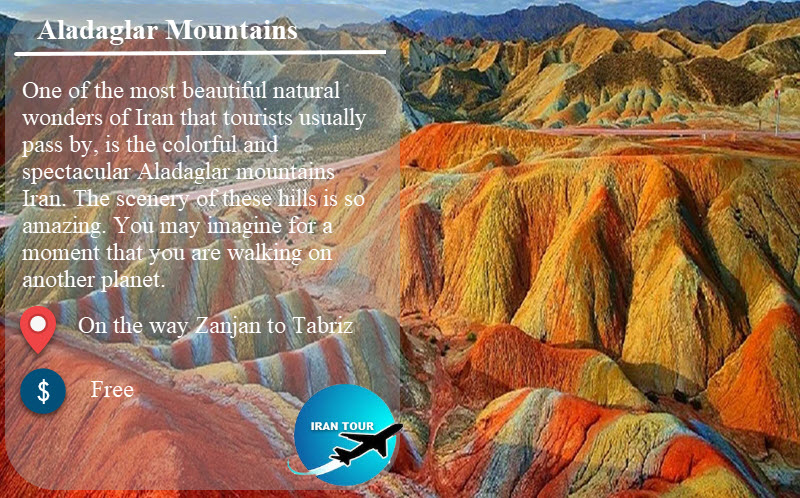 Aladaghlar, The colorful mountains