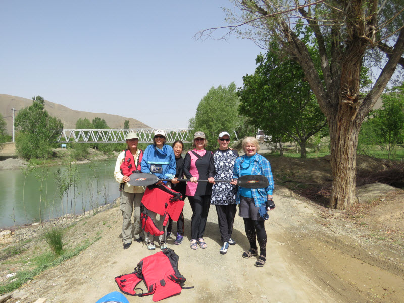 Iran, although it is a desert country but you can find the best rivers for rafting program