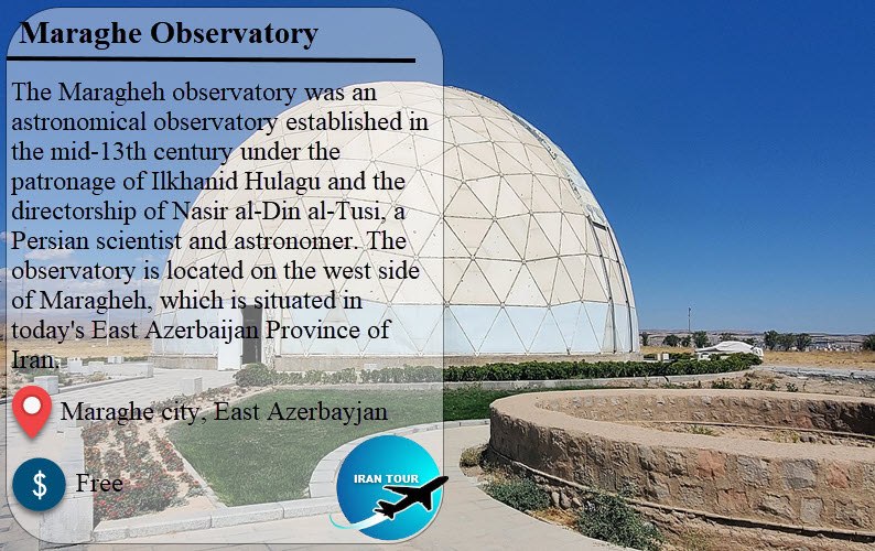 Maragheh has always been one of the observatories and astronomical research centers