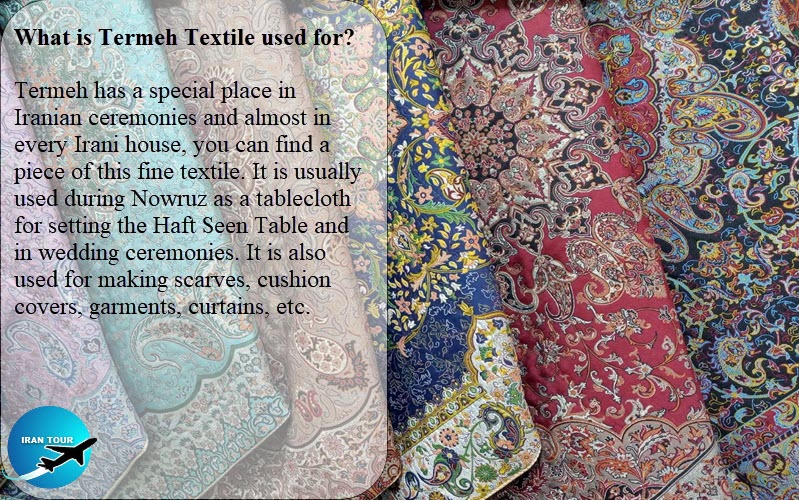 What is Termeh Textile used for?