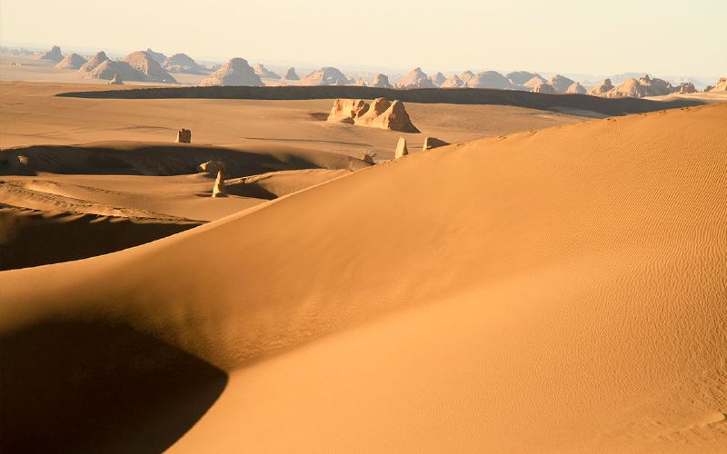 Iran Desert in central part of Iran