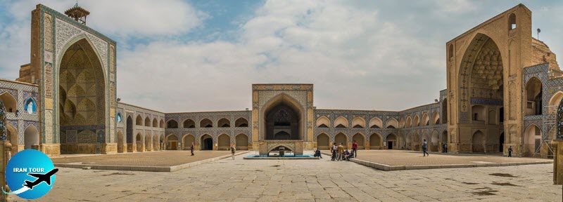 Atigh Great Mosque, the oldest mosque in Isfahan